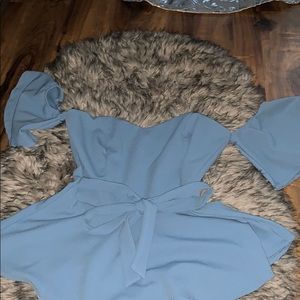 Never worn before blue shirt